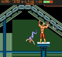 Strider sur Sega Megadrive